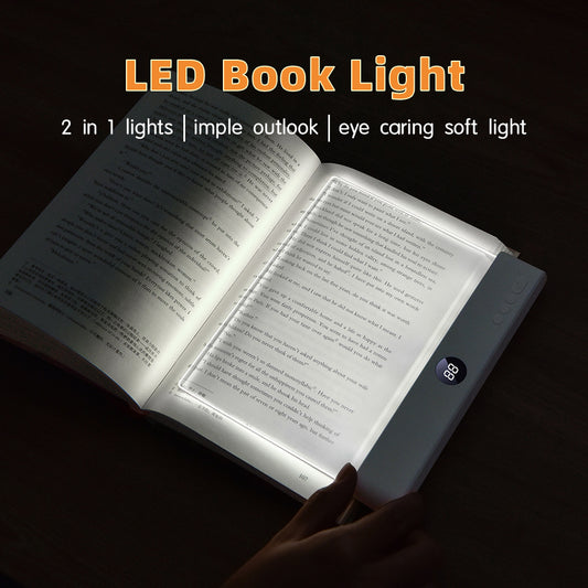 1200mAh battery + 3 color temperatures + brightness adjustment + timer off LED Reading Light USB Powered Night Light