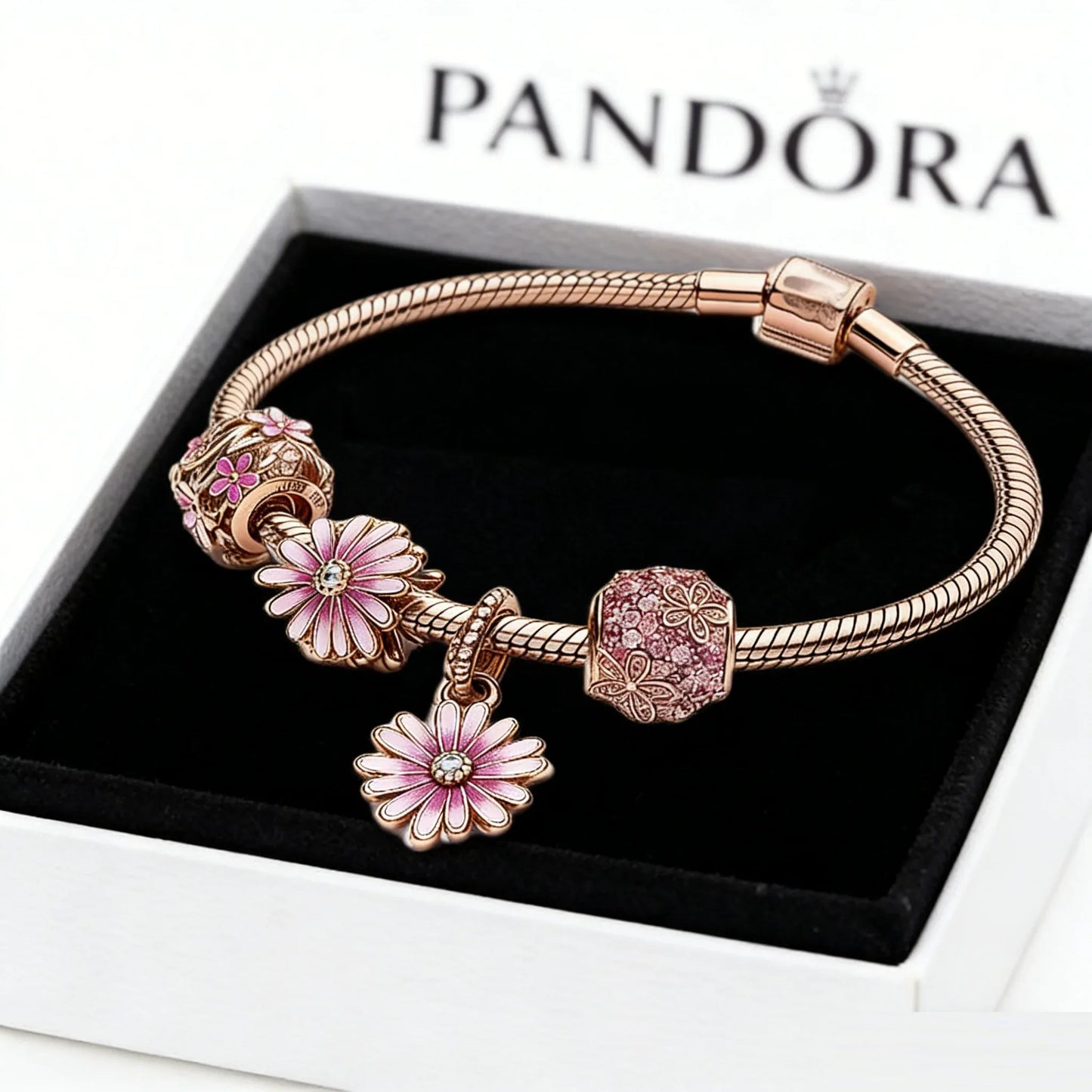 Bracelet Hollow Galaxy Rose Gold Series Daisy Series Bracelet