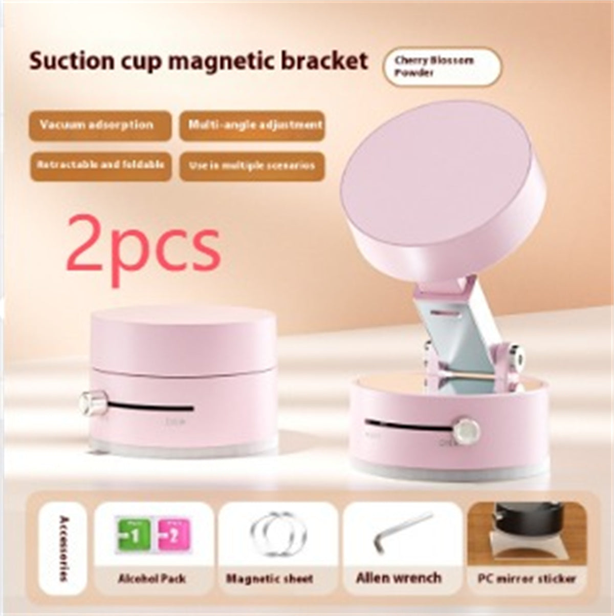 Foldable magnetic car holder securely mounts devices for hands-free driving and enhanced convenience