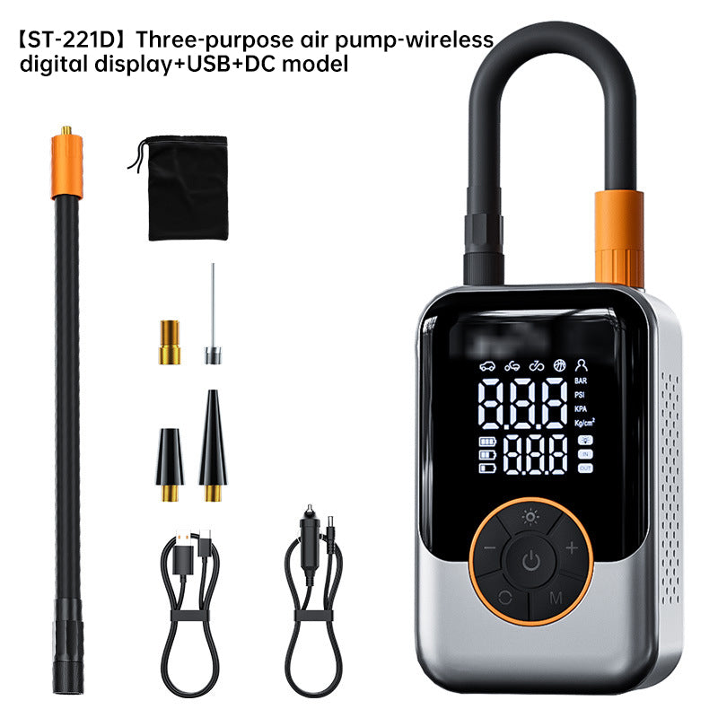 Portable Wireless Inflator for Tires & Balls
