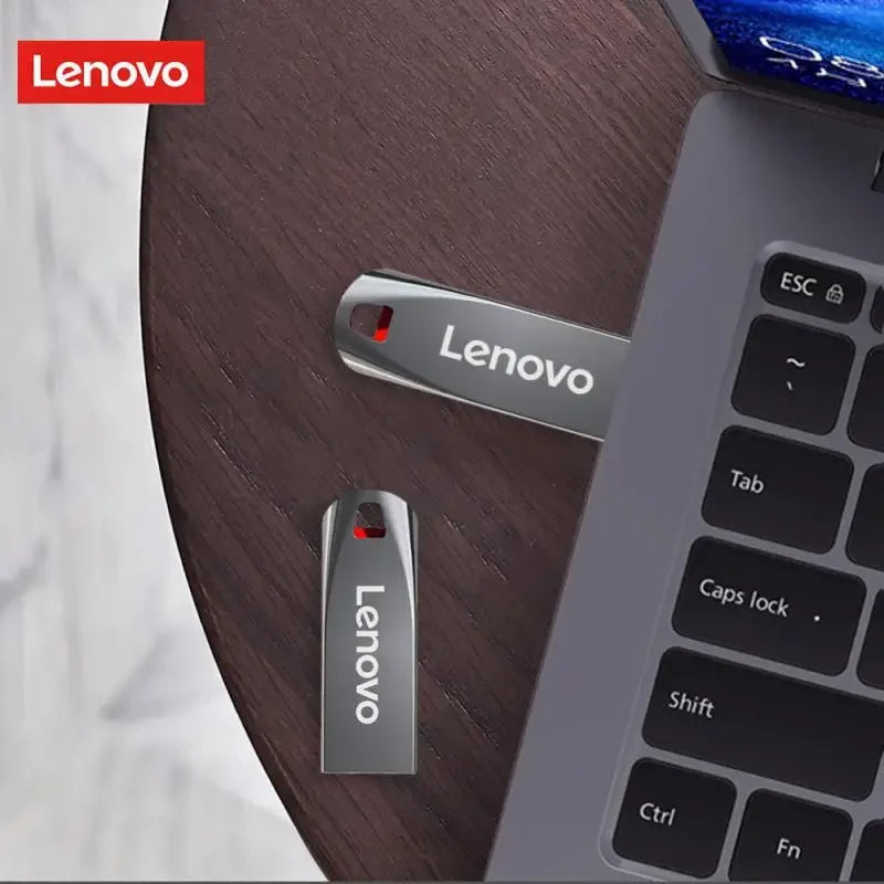 Clés USB Lenovo 2 To USB 3.0 Haute Vitesse Métal Pendrive 1 To 512 Go 256 Go Disque USB Portable Étanche Mémoire USB Disque Flash