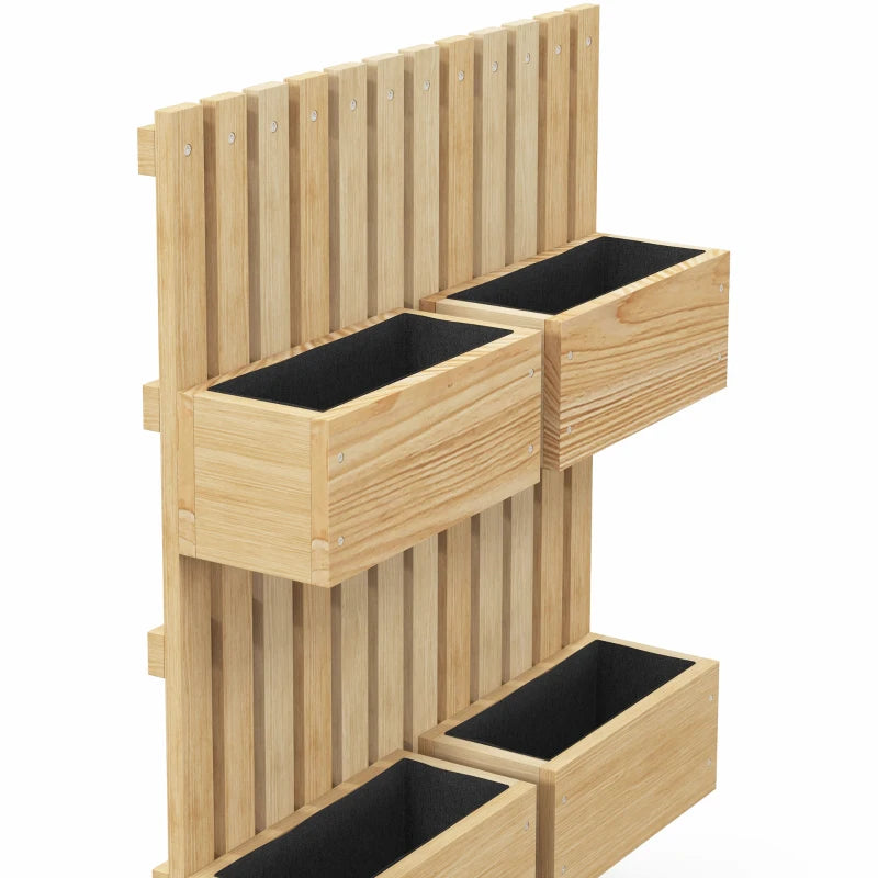 Raised bed garden with vertical trellis structure for enhanced plant growth and space optimization